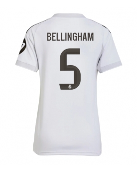 Billige Fotballdrakt Real Madrid Jude Bellingham #5 Replika Hjemmedrakt Dame 2025-26 Kortermet Billige Fotballdrakt Real Madrid Jude Bellingham #5 Replika Hjemmedrakt Dame 2025-26 Kortermet